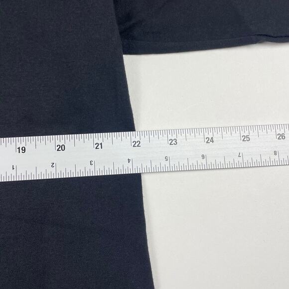 Vintage Michigan University Wolverines Champions 90s Black Big Logo Shirt XL NEW - Picture 4 of 6